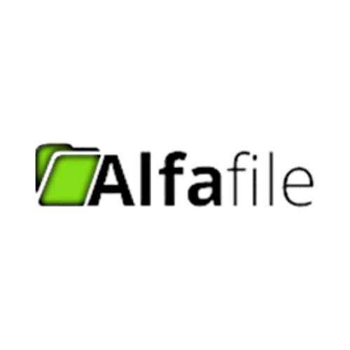 alfafile premium logo